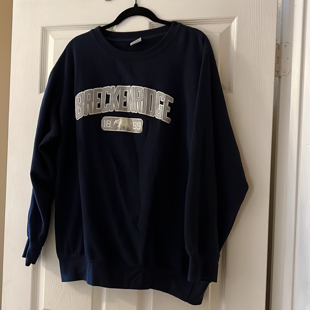 Breckenridge Crewneck Sweatshirt. Bought in Breckenridge